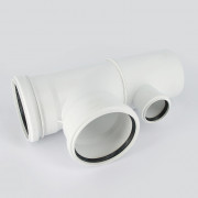 Крестовина с параллельными отводами 110/110/50 87' RAUPIANO Plus