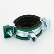 Хомут KSB2 М8/М10 (36-39 мм) 2-х винт. с уплотн. epdm, быстрый замок