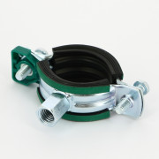 Хомут KSB2 М8/М10 (36-39 мм) 2-х винт. с уплотн. epdm, быстрый замок