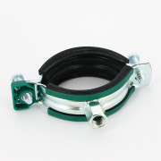 Хомут KSB2 М8/М10 (54-58 мм) 2-х винт. с уплотн. epdm, быстрый замок