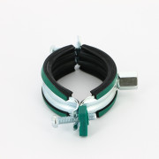 Хомут KSB2 М8/М10 (54-58 мм) 2-х винт. с уплотн. epdm, быстрый замок