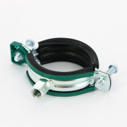 Хомут KSB2 М8/М10 (54-58 мм) 2-х винт. с уплотн. epdm, быстрый замок