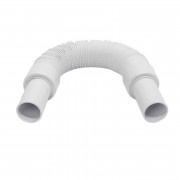 Труба гофрированная L=720 мм, 37,5 мм, вход 32мм, выход 50 мм