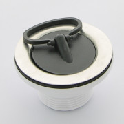 Выпуск 70 мм нерж. решетка с пробкой, выход на 1 1/4