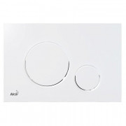 Кнопка смыва M670, пластик, белая