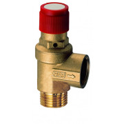 Предохранительный клапан 6 бар, НР-ВР 1/2