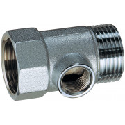 Хромированный тройник для термометра 1”