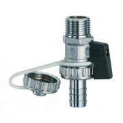 Хромированный сливной кран 1/2