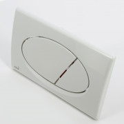 Кнопка смыва М270, пластик, белая