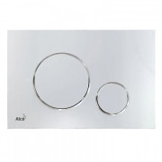 Кнопка смыва M671, пластик, хром