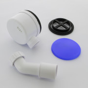 Сифон бутылочный для поддона слив 90-100 мм, дизайн