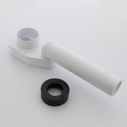 Сифон для писсуаров вакуумный с манж. уплот. вход 50 мм, выход верт. 50 мм