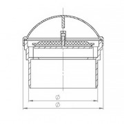 Клапан вакуумный 50, HT