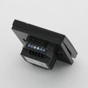 Термостат комнатный беспроводной встраиваемый, программ. с дисплеем, черный