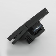 Термостат комнатный беспроводной встраиваемый, программ. с дисплеем, черный