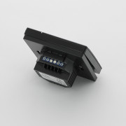 Термостат комнатный беспроводной встраиваемый, программ. с дисплеем, черный