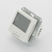 Термостат комнатный встраиваемый в рамку, программ. с дисплеем, белый