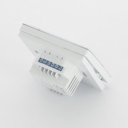 Термостат комнатный встраиваемый, программ. с дисплеем, белый