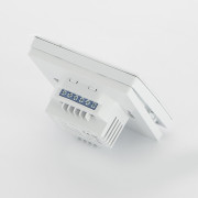 Термостат комнатный встраиваемый, программ. с дисплеем, белый