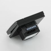 Термостат комнатный встраиваемый, программ. с дисплеем, черный