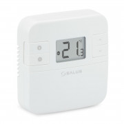 Термостат комнатный, реле NO/NC в комплекте, с дисплеем, 2хАА, белый