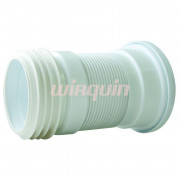 Труба фановая гофрированная армированная L200-350 мм, D110 мм, для выпуска унитаза