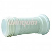 Труба фановая гофрированная армированная L290-640 мм, D110 мм, для выпуска унитаза