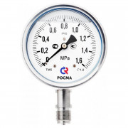 МАНОВАКУУММЕТР 150 (G1/2, -0,1-0,9MPa, 1,0) ТМВ-621