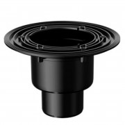 Трап Fachmann 122 x 122 мм T 310.0 SHsP г/затвор, вертикальный выпуск 50/75/110, нерж. сталь