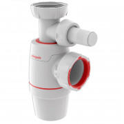 Сифон WIRQUIN NEO 1? х 40 мм без выпуска с отводом для стиральной или посудомоечной машины