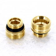 Компл соединит (2 шт) В 1/2'х3/4' для радиаторов обжимн