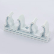 Крепление двойное 20 мм для полипропиленовых труб