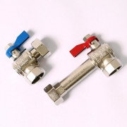 Кран угл. с накид. гайкой ВВ 1