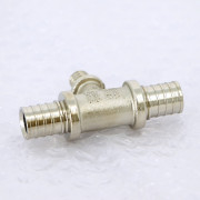 Тройник 17х10х17 RAUTHERM S оцинк.латунь надвиж