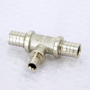 Тройник 17х10х17 RAUTHERM S оцинк.латунь надвиж