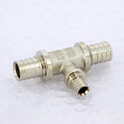 Тройник 17х10х17 RAUTHERM S оцинк.латунь надвиж