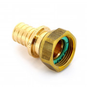 Муфта В 20х3/4' RX бронза с накид гайкой надвиж