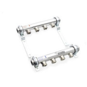 Колл.группа 1'х3/4'  6 вых HLV нерж.сталь с воздухоотводчиком