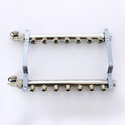 Колл.группа 1'х3/4' 7 вых HLV нерж.сталь с воздухоотводчиком