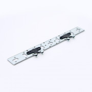 Планка плоская 75/150 оцинк сталь для пары водорозеток, с амортизаторами, RAUTITAN