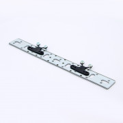 Планка плоская 75/150 оцинк сталь для пары водорозеток, с амортизаторами, RAUTITAN