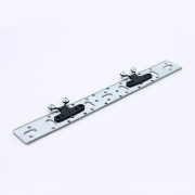 Планка плоская 75/150 оцинк сталь для пары водорозеток, с амортизаторами, RAUTITAN