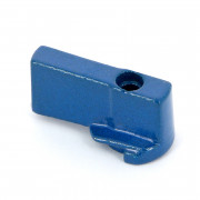 Ручка флажок для шарового крана мини (синего цвета), алюминий MA009LL-B