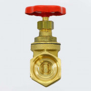 Задвижка В 1', PN10, латунь 22610G001006