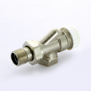 Вентиль термостатический угловой-осевой НВ 1/2