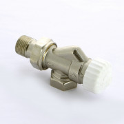 Вентиль термостатический угловой-осевой НВ 1/2