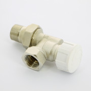 Вентиль термостатический угловой-осевой НВ 1/2