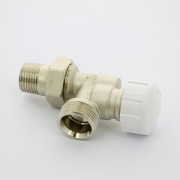 Вентиль термостатический угловой-осевой НН 1/2