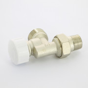 Вентиль термостатический угловой-осевой НН 1/2