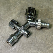 Вентиль двойной Н 1/2